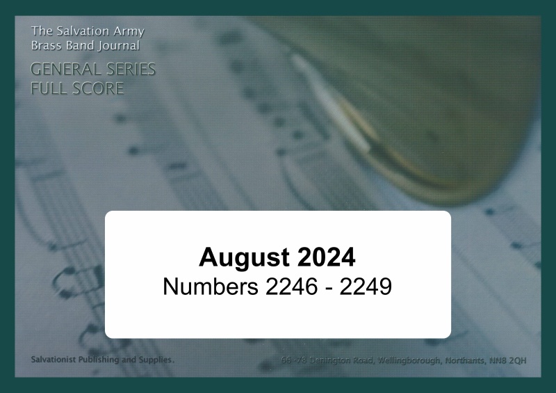 General Series Brass Band Journal, Numbers 2246 - 2249, August 2024